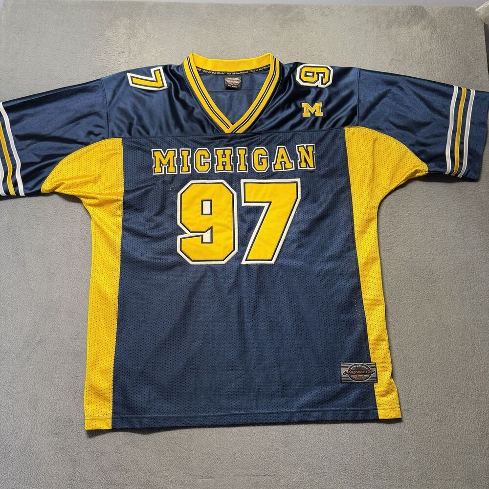 Top of the World Michigan Wolverines #97 Football Jersey Mens XL Go Blue NCAA